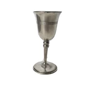 Genuine Pewter Goblet Graceful shape